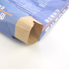 100% sac de valve en papier kraft personnalisé imperméable pour la poudre de mastic de ciment